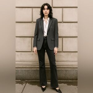 Banana Republic Powerhouse Blazer Career Workwear Classic Capsule Womens 12‎ NWT